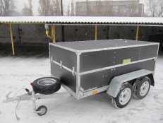 Крышка из фанеры влагостойкой, ламинированной (h360) на прицеп 2450 х 1220 мм